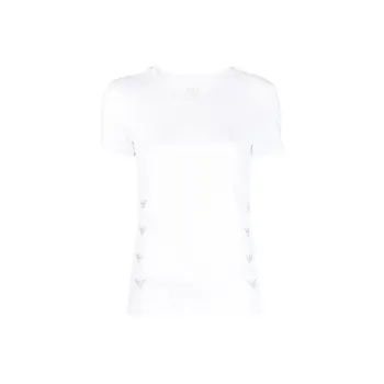 EMPORIO ARMANI Solid Cotton modal T shirt