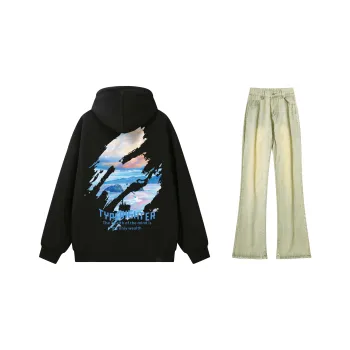 TYPERIGHTER Sweatshirt Set Unisex