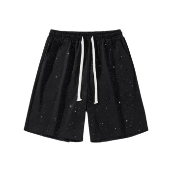 WARNING LIGHT Casual Shorts Unisex Black
