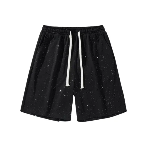 WARNING LIGHT Casual Shorts Unisex Black