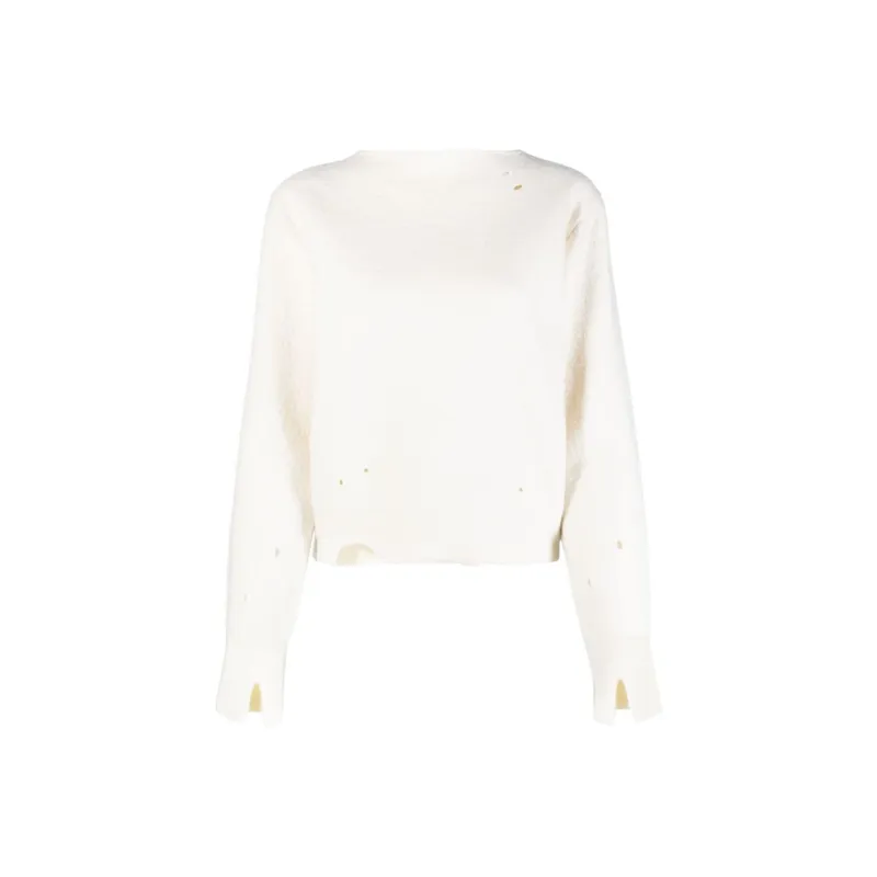 MM6 Maison Margiela Sweaters Women's Ecru-0