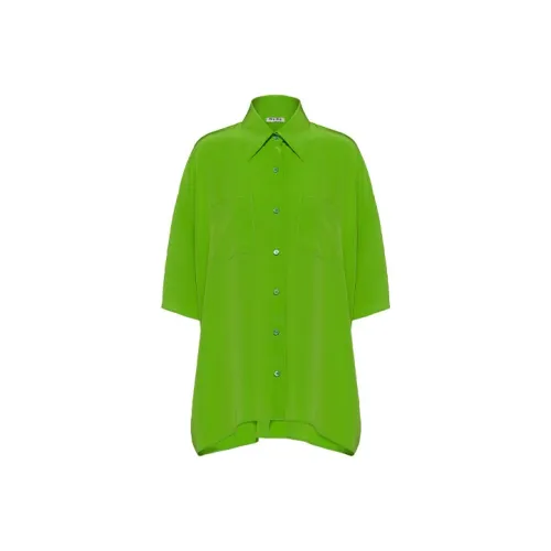 MIU MIU Shirts Women's Apple Green