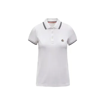 Moncler FW21 Polo Shirts Women's White