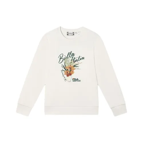 FILA x LUSUO Sweatshirt Women's Oat Beige