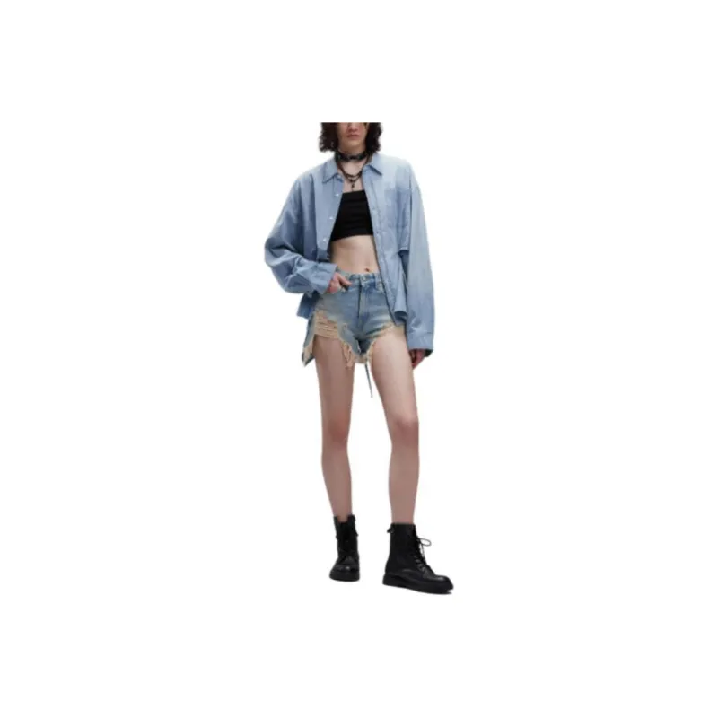 R13 Shirts Women's Blue-0