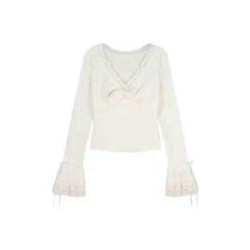 YGPRW T Shirts Women's Ecru