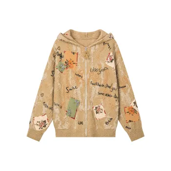 UOOYAA Sweaters Women's Brown