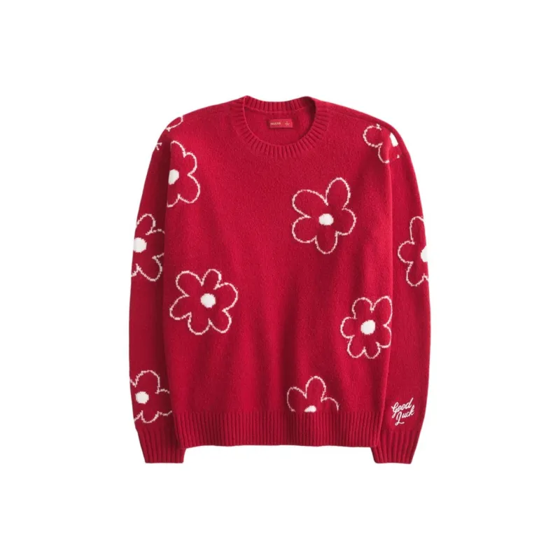 Hollister Sweaters Women's Red-0