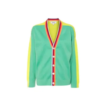 Christopher John Rogers Colour block Knitted Cardigan