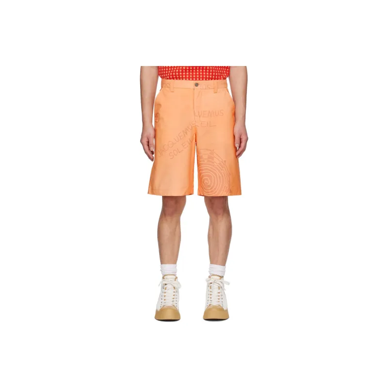 Jacquemus Casual Shorts Men's Orange-0