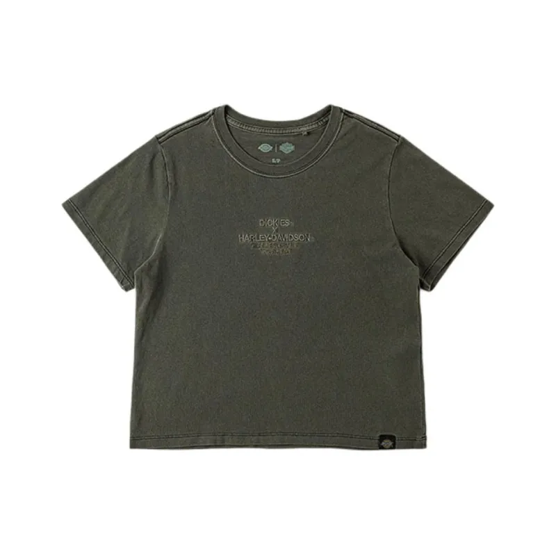Dickies x HALEI,LIANMINGKUAN SS25 T Shirt Women's Black-0