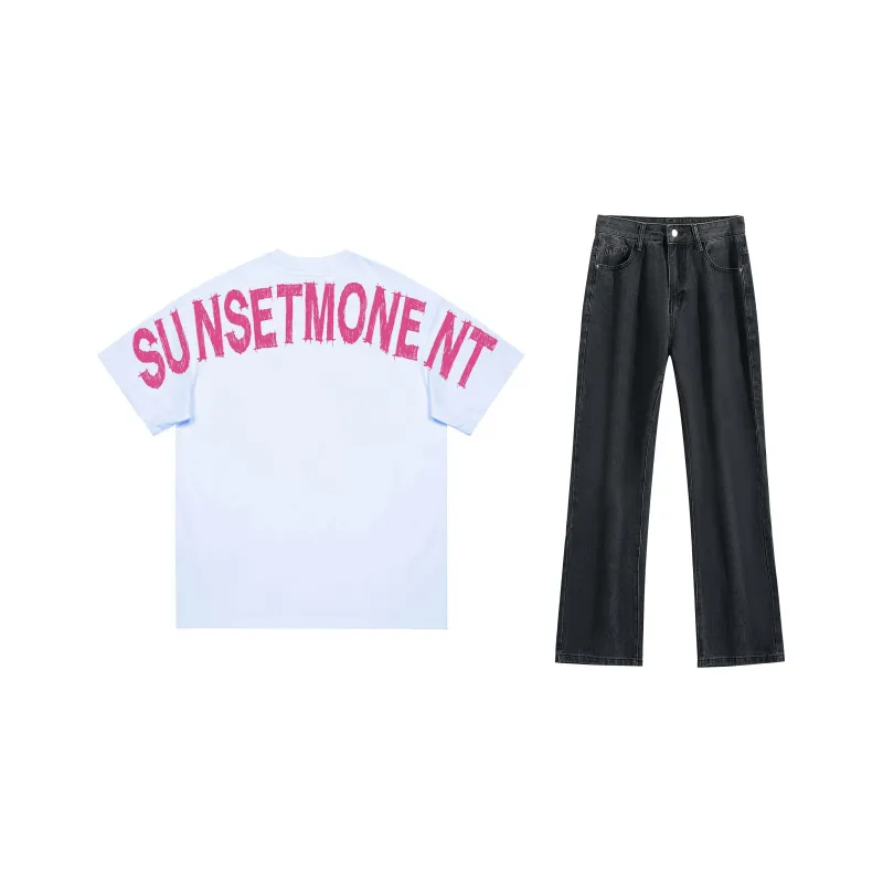 SUNSETMONENT Casual Sportswear Unisex-21
