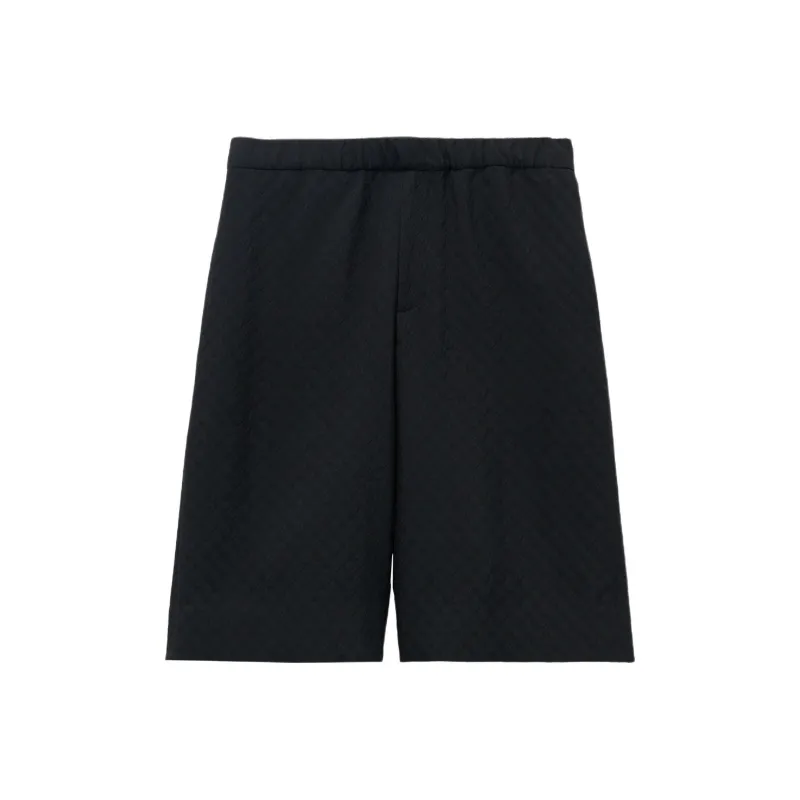 McQ Alexander McQueen Skull Jacquard Shorts-0