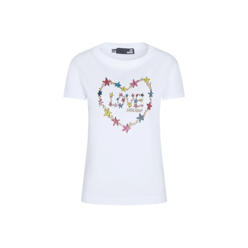 LOVE MOSCHINO T Shirt Women's White-0