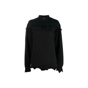Balenciaga SS22 Polo Shirt Women's Black