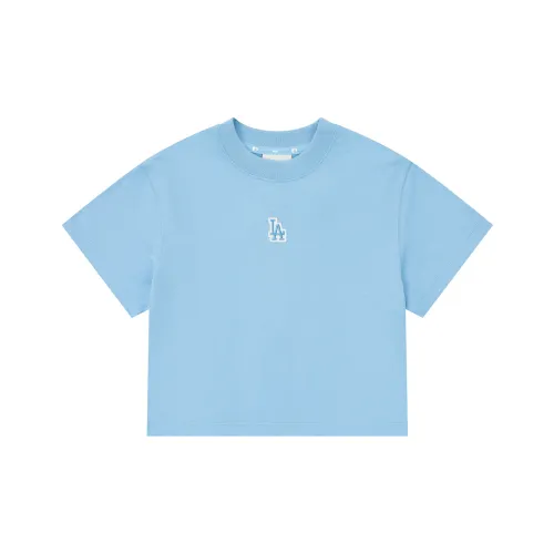 MLB Los Angeles Dodgers T Shirts Women's Light Blue