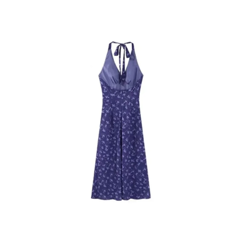 JOSR Sleeveless Dress Women's Blue-1