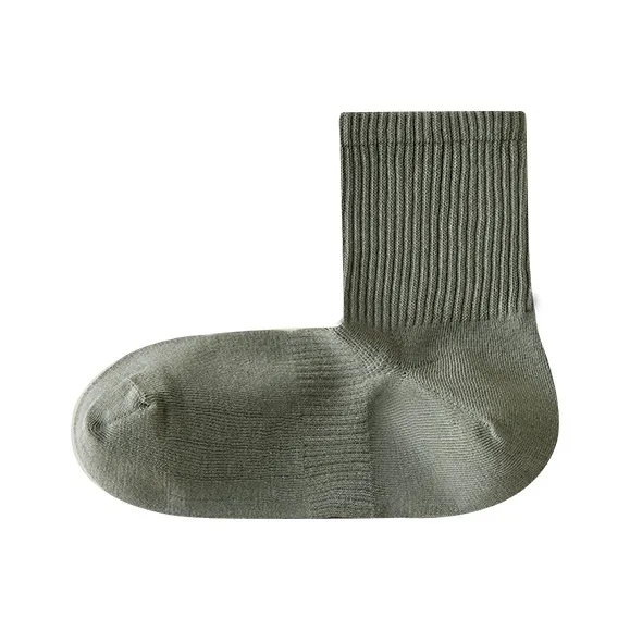 H YXIANG Mid Calf Socks Men's 5 Pack-13