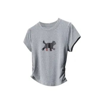 TOUCH T Shirts Women's Gray