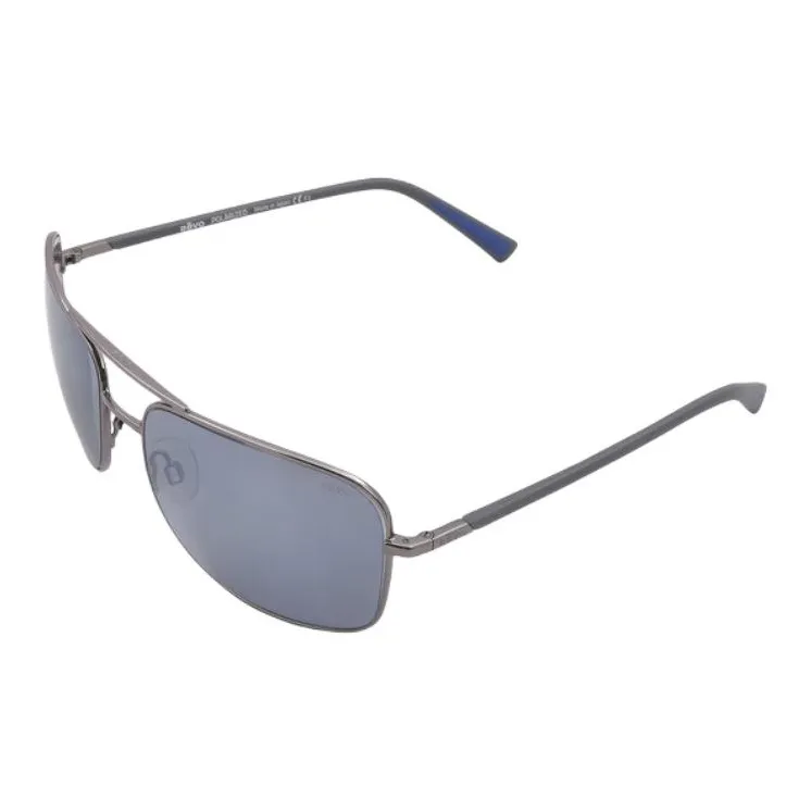 REVO Metal Aviator Sunglasses Unisex Silver-3