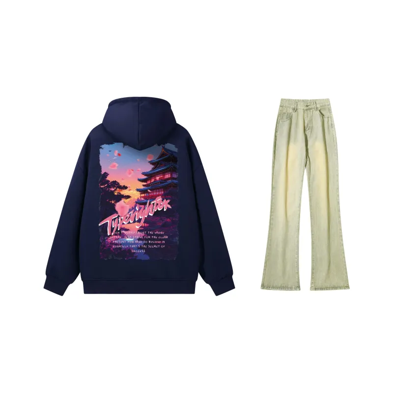 TYPERIGHTER Sweatshirt Set Unisex-7