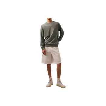 CALVIN KLEIN Casual Shorts Men Moon White