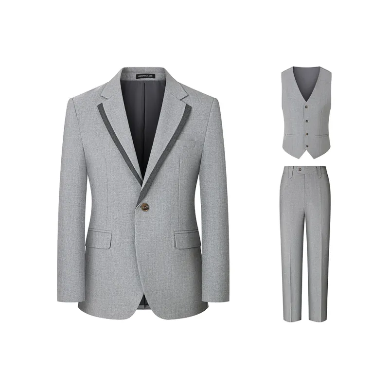 JOHNHOLLIS Business Suits Men's-7
