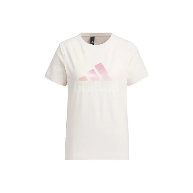 Adidas T Shirt Women's Dusty Pink-0