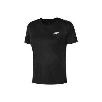 Skechers SS24 T Shirt Women's Carbon Black