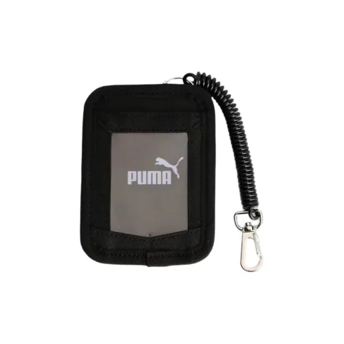PUMA Polyester Card Holder Unisex Black & White