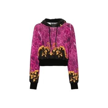 VERSACE JEANS COUTURE Barocco print Hoodie