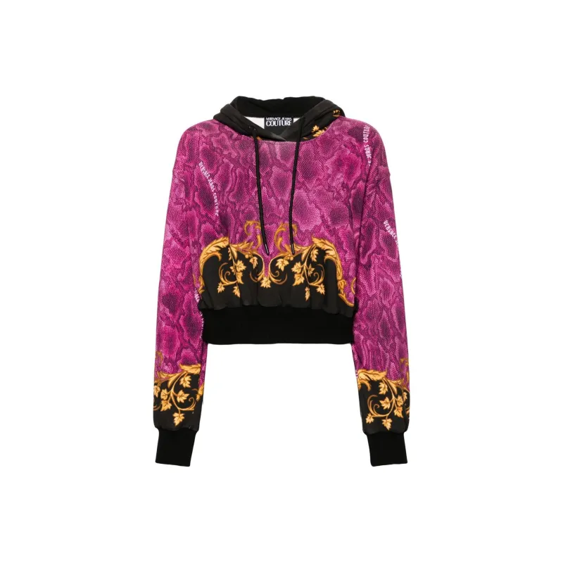 VERSACE JEANS COUTURE Barocco print Hoodie-0