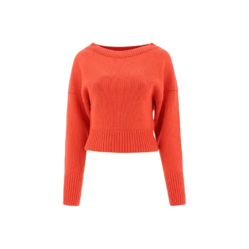 Alexander McQueen FW21 Slim Fit Sweater Women's Red
