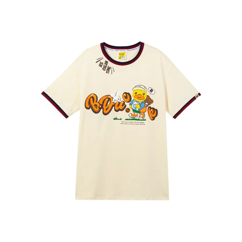 B.Duck T Shirts Women's Ecru-0