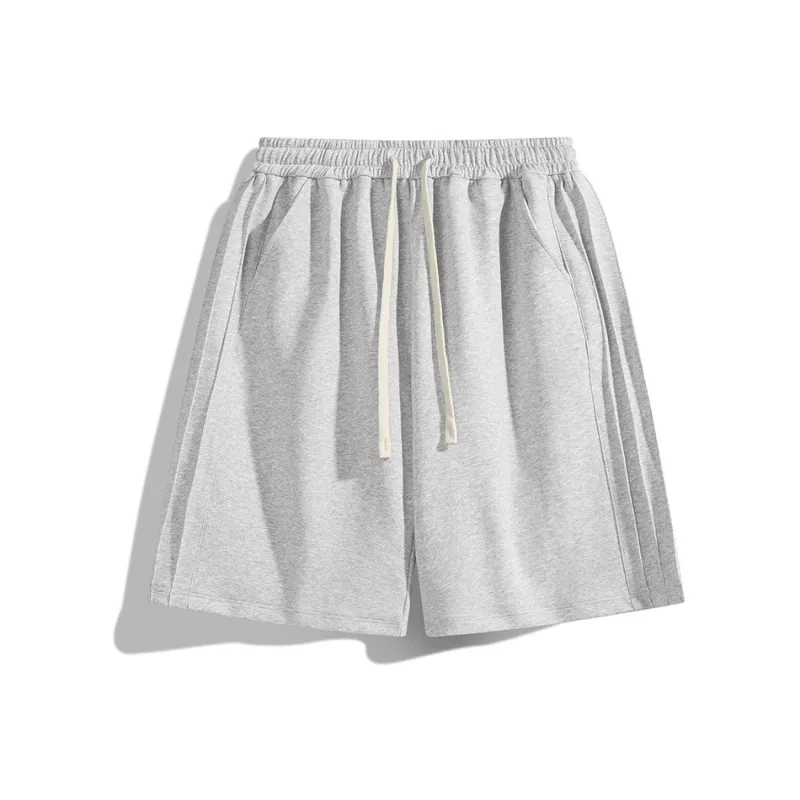 HOKLV Casual Shorts Unisex Black-5