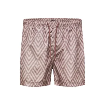 SELECTED Casual Shorts Men's Rose Red