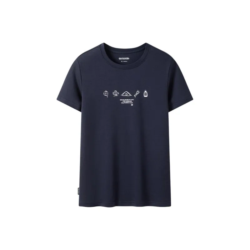 OUTDOOR PRODUCTS Regular T Shirt Women's Marine Blue-0