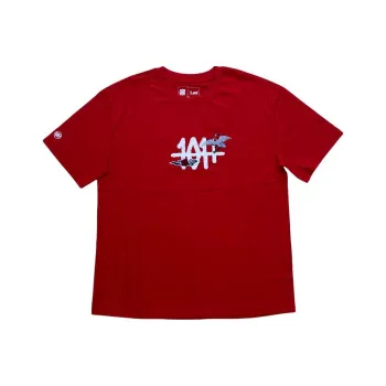 Lee Drop Shoulder Sleeve T Shirt Women's Red