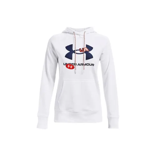 Under Armour Rival Sweatshirts Women's White