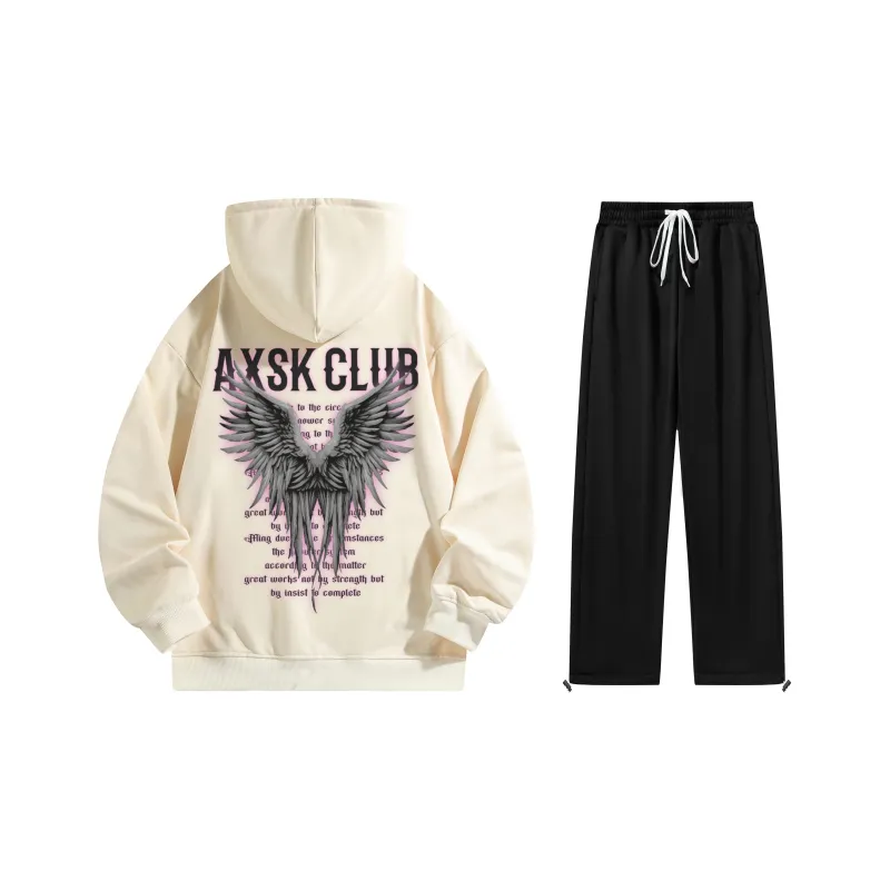 A.X.S.K Sweatshirt Sets Unisex-6