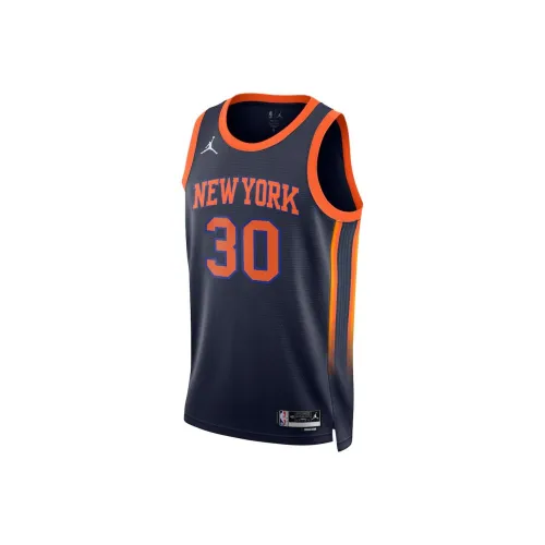NBA x Jordan New York Knicks Basketball Jerseys Unisex Marine Blue