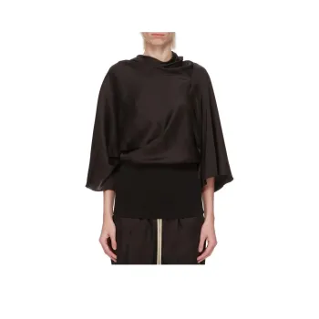RICK OWENS Cylinder Draped Top