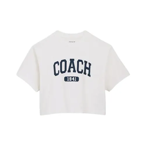 COACH SS24 T Shirt Women's White