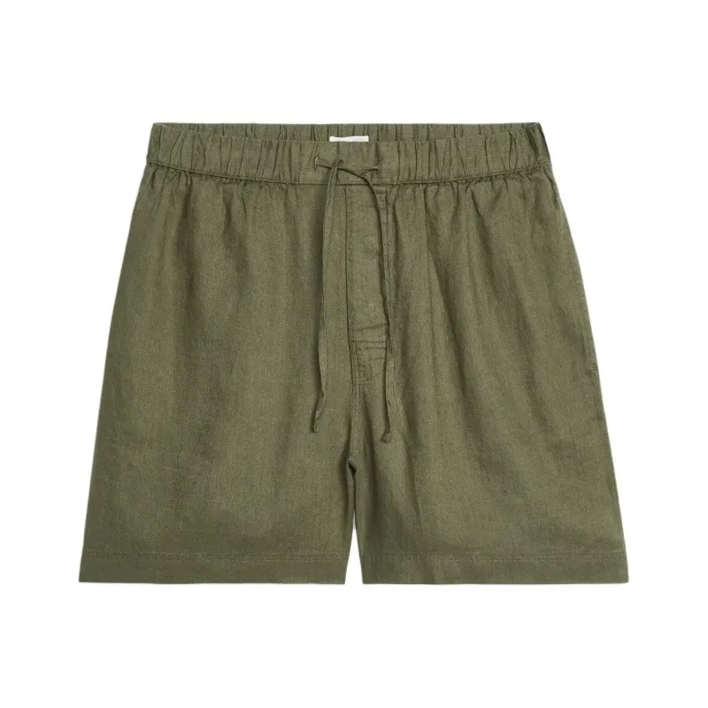 ARKET Casual Shorts Men's Khaki Green-0