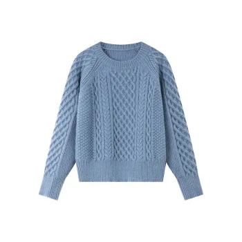 VIMLY Sweater Women's Dusty Blue