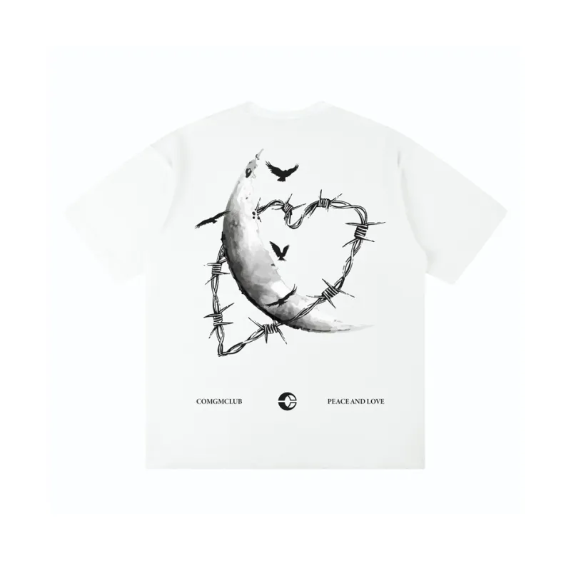 COMGM Short Sleeved T Shirts Unisex-3