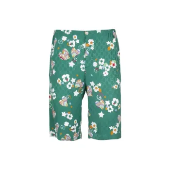 GUCCI Casual Shorts Men's Green