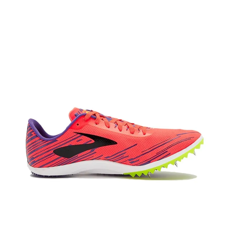 Brooks Cushioning, Wear Resistant Low Top Trail Running Shoes Women's Red Purple-1