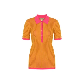 Burberry Polo Shirts Women's Yellow