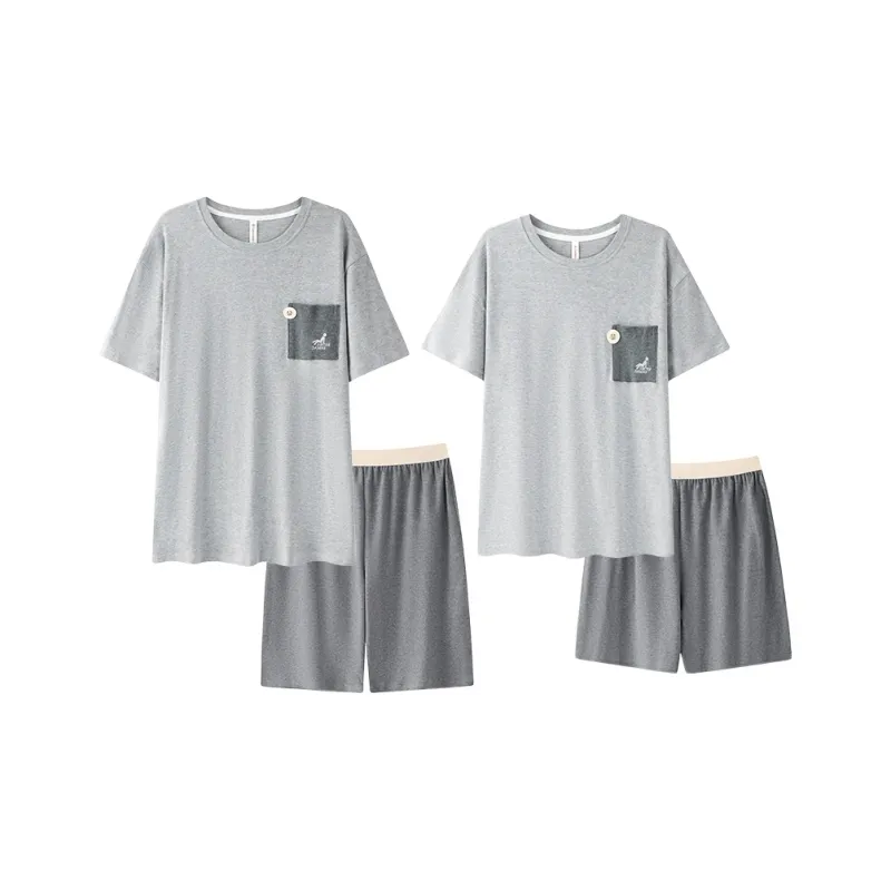 ROMANTIC·SPRING Pajama Set Unisex Image Color-6